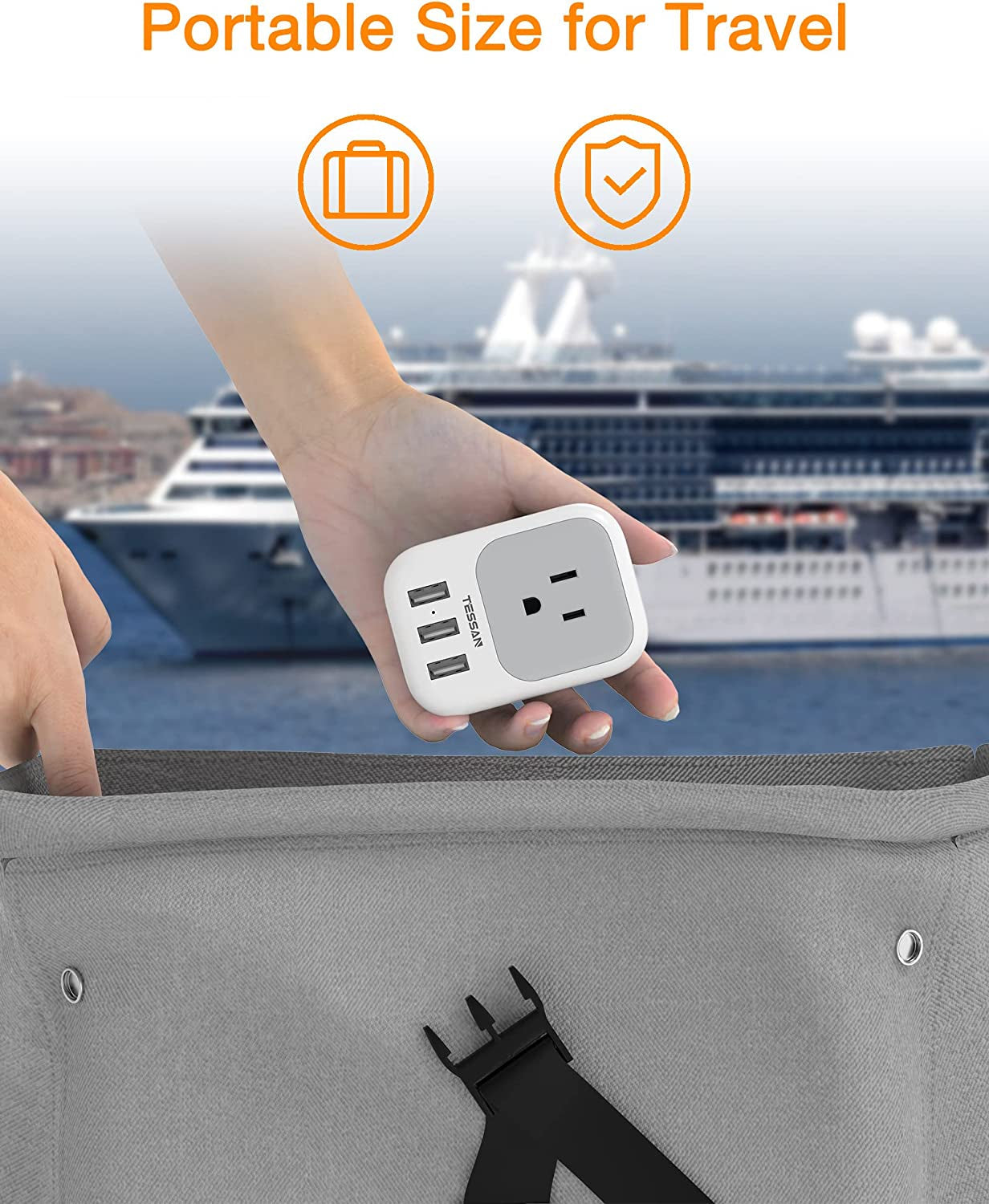IVOLT USB Charger Block 