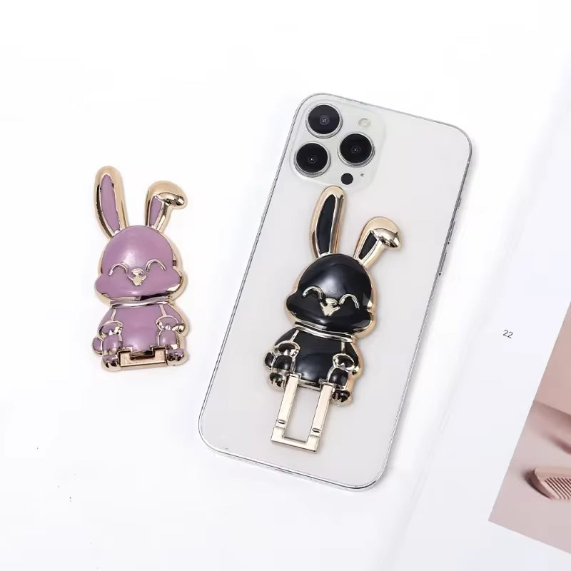 Finger Ring Phone Holder – Ultra-Thin Cartoon Rabbit Design