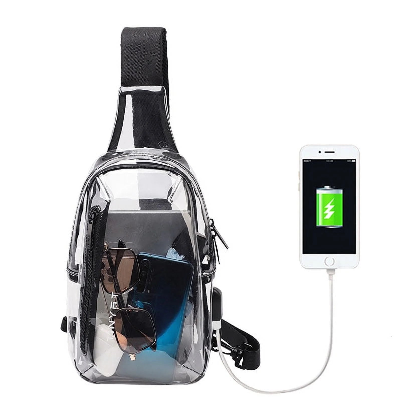 Tinyat Clear Sling Bag 