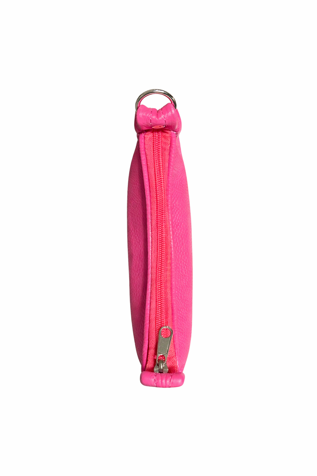 Pink Leather Shoulder Bag for women / Mini Hande Made Crossbody Purse