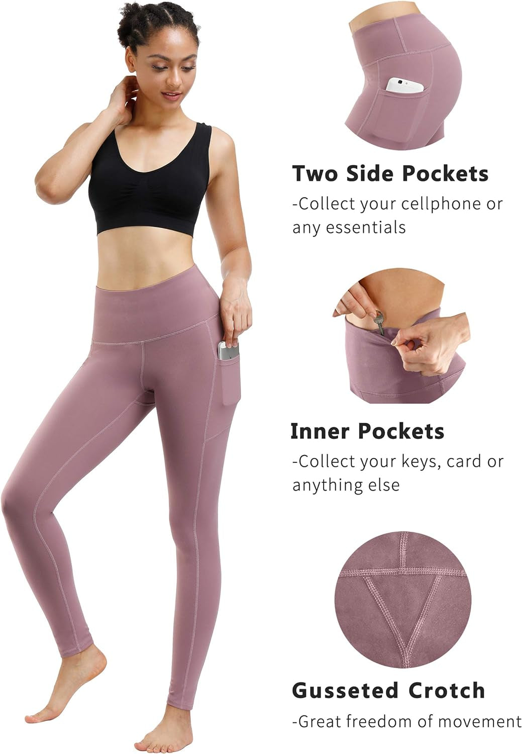 2-Pack High Waist Yoga Pants – The Ultimate Comfort & Performance